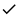 ✔︎